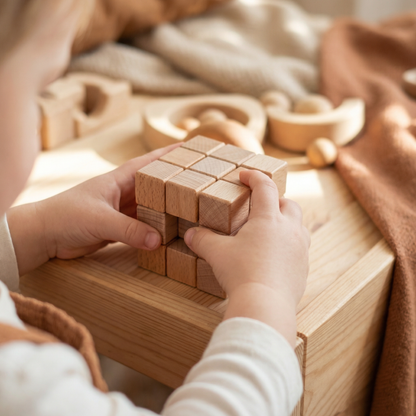 Montessori 3D Wooden Brain Puzzle - Early Learning Toy