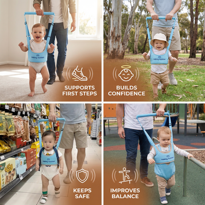 Adjustable Baby Walking Harness with Safety Strap