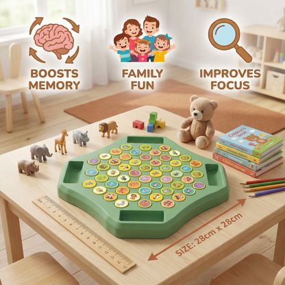 Animal Coin Memory Family Flipping Game