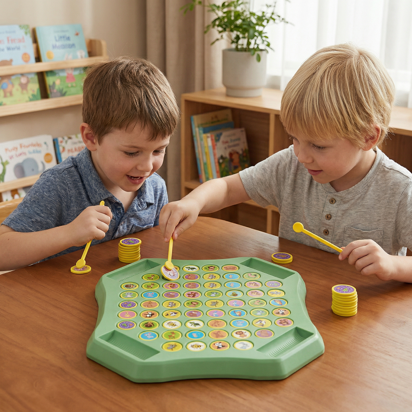 Animal Coin Memory Family Flipping Game