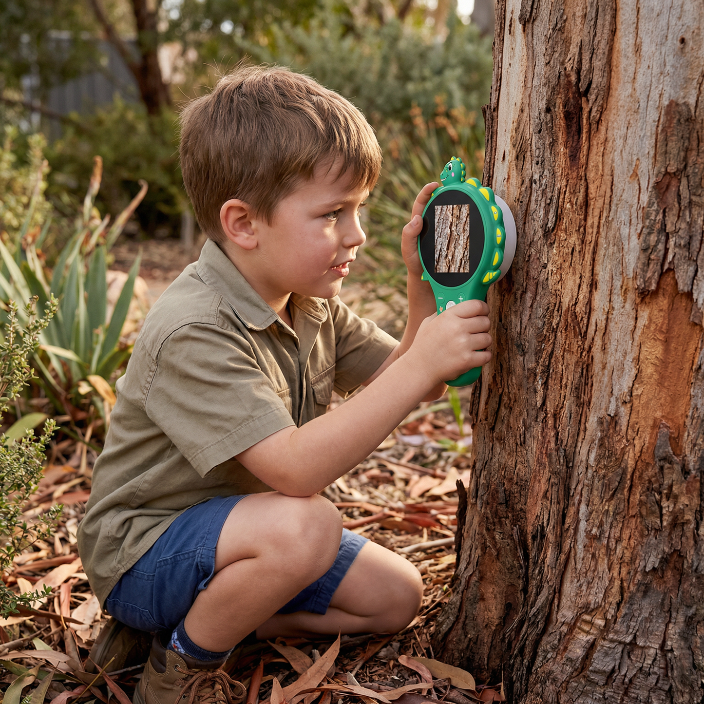 Kids Digital Video Microscope with Screen – Portable Science Explorer for Little Investigators