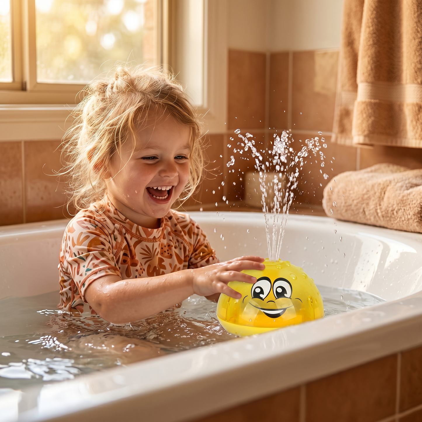 Magic Spray Ball – Interactive Water Toy for Fun Bath Time & Entertainment