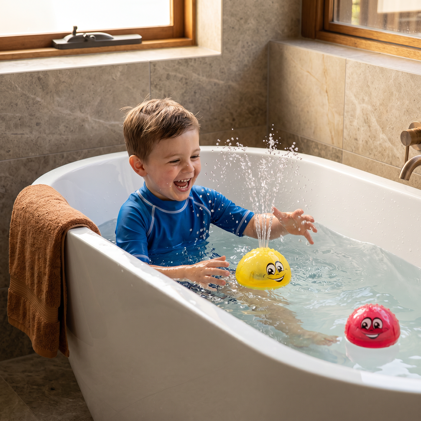 Magic Spray Ball – Interactive Water Toy for Fun Bath Time & Entertainment