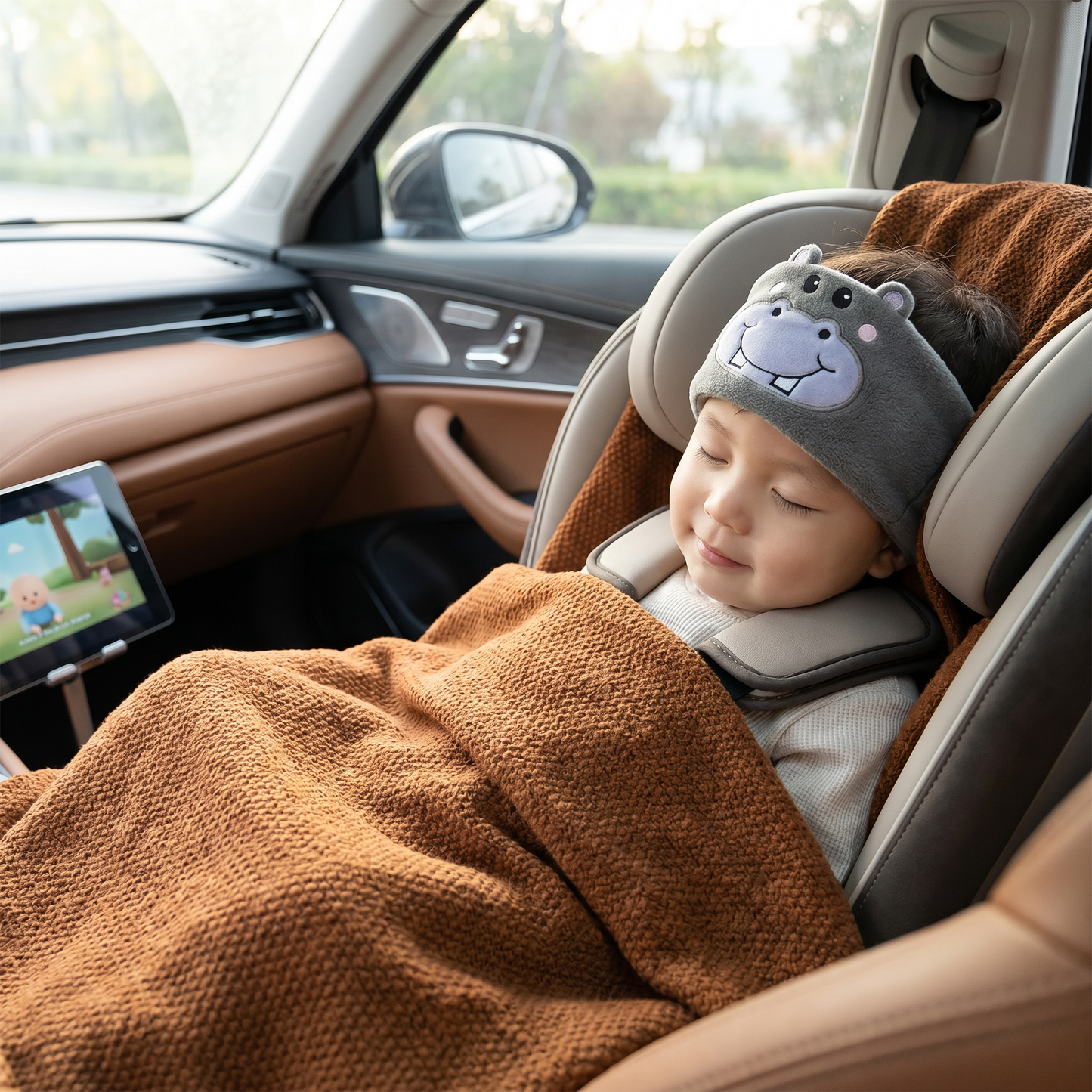 2-in-1 Sleep Headband with Bluetooth Speakers – Soft Wireless Headband for Travel & Sleep