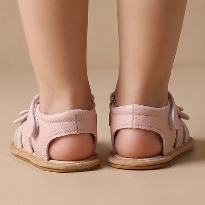 Flower Cutout Sandals