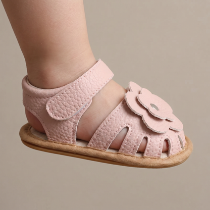 Flower Cutout Sandals