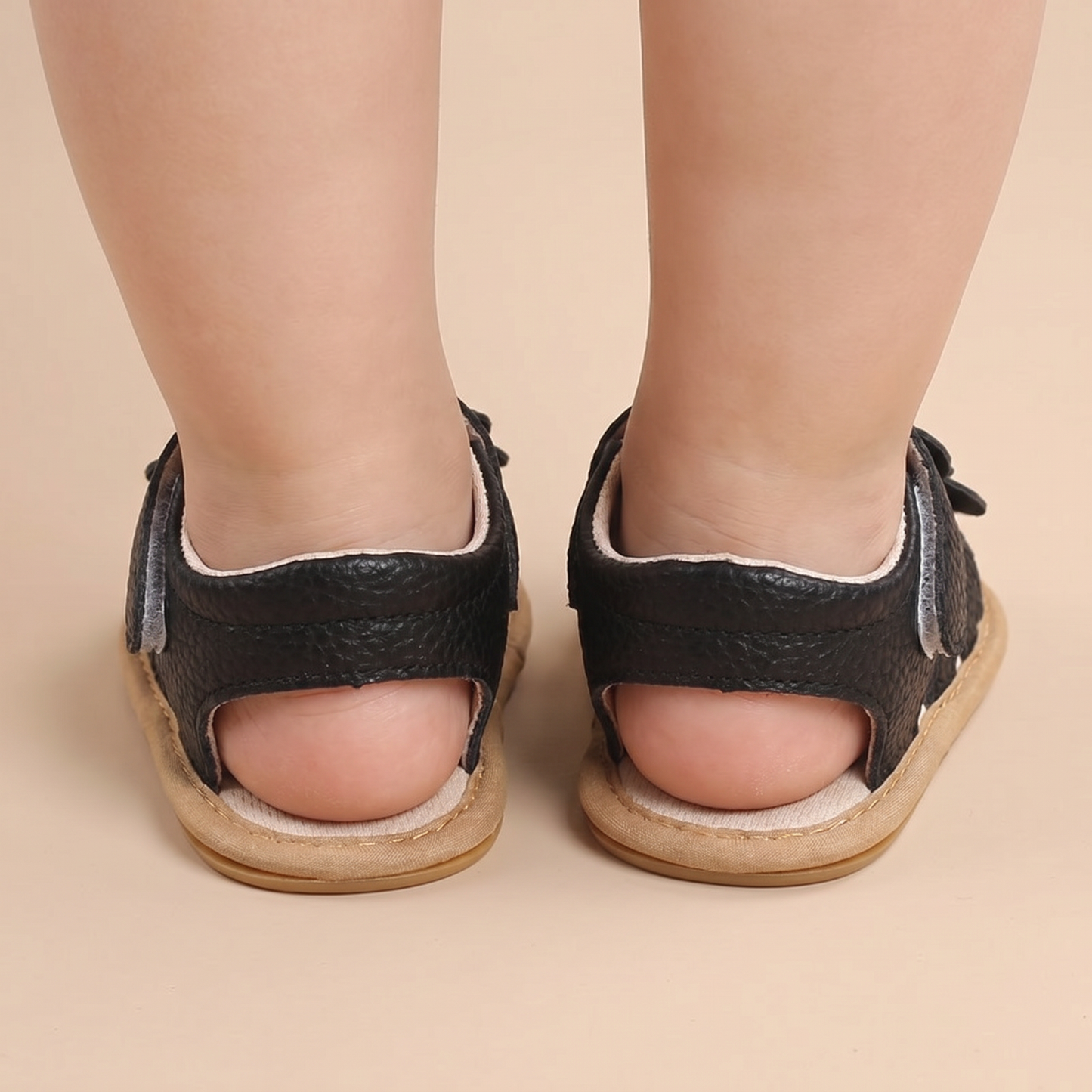 Closed-Toe Flower Sandals