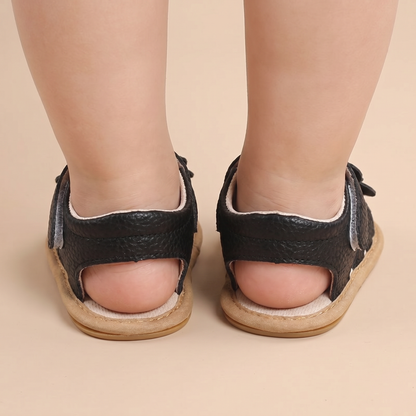 Closed-Toe Flower Sandals