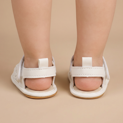 Braided Strap Velcro Sandals