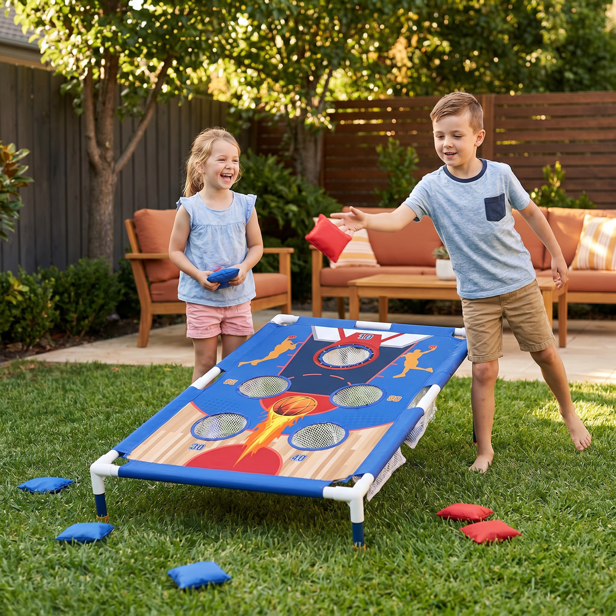 Bean Bag Toss Game Set – Indoor & Outdoor Family Game