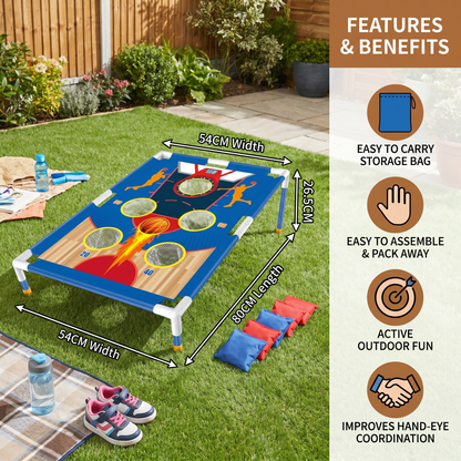 Bean Bag Toss Game Set – Indoor & Outdoor Family Game