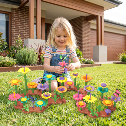 Flower Garden Building Toy for Kids – Creative Planting & Learning Playset for Little Gardeners