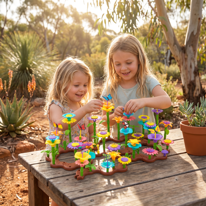 Flower Garden Building Toy for Kids – Creative Planting & Learning Playset for Little Gardeners