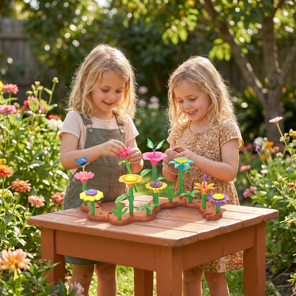Flower Garden Building Toy for Kids – Creative Planting & Learning Playset for Little Gardeners