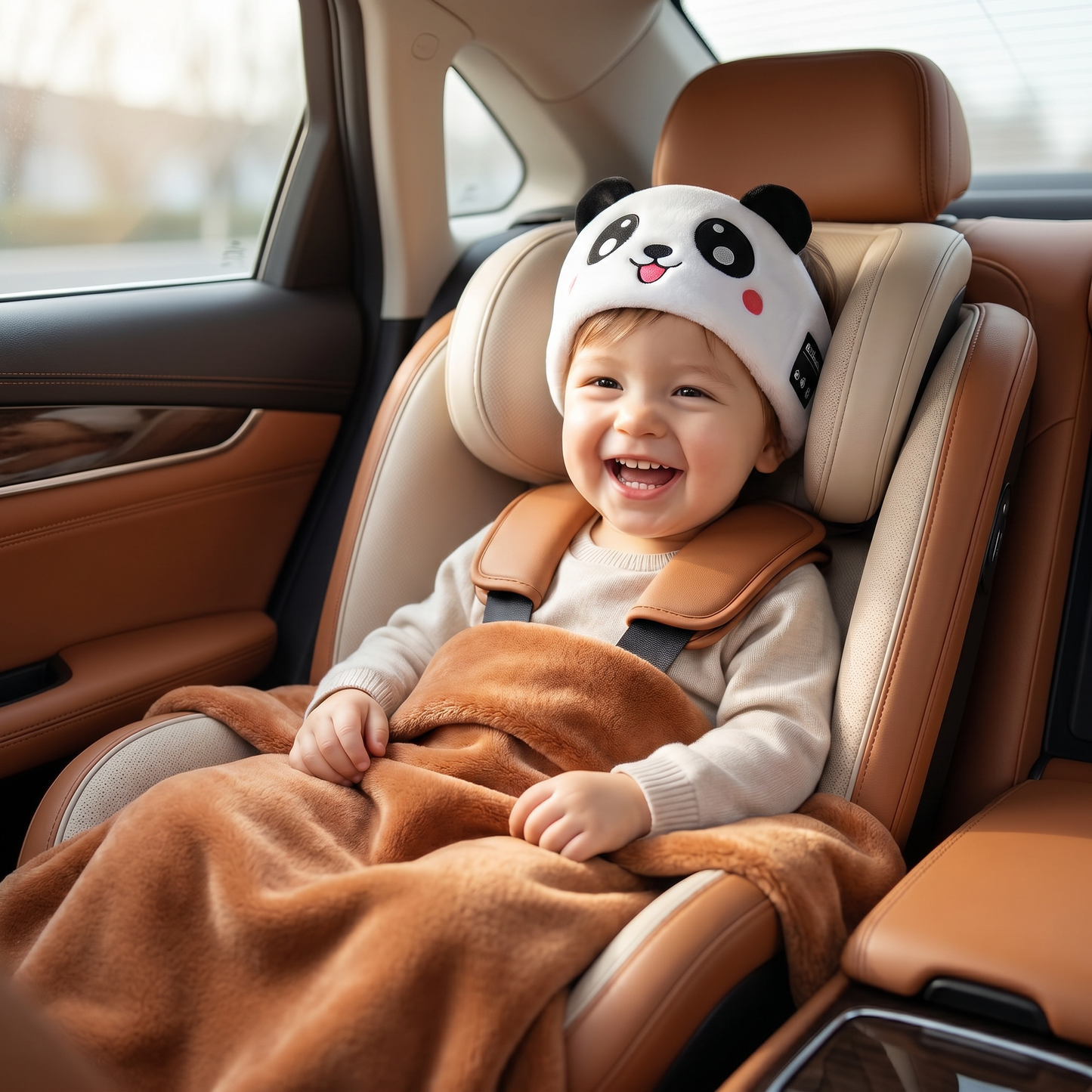 2-in-1 Sleep Headband with Bluetooth Speakers – Soft Wireless Headband for Travel & Sleep