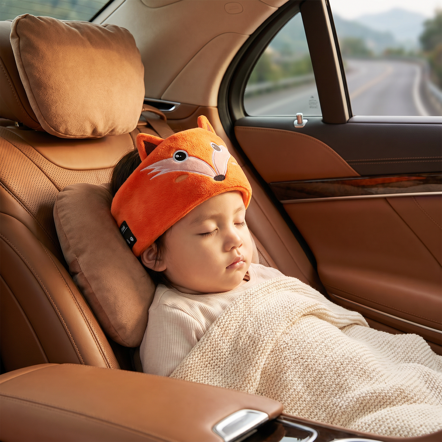 2-in-1 Sleep Headband with Bluetooth Speakers – Soft Wireless Headband for Travel & Sleep