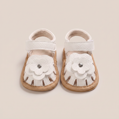 Flower Cutout Sandals