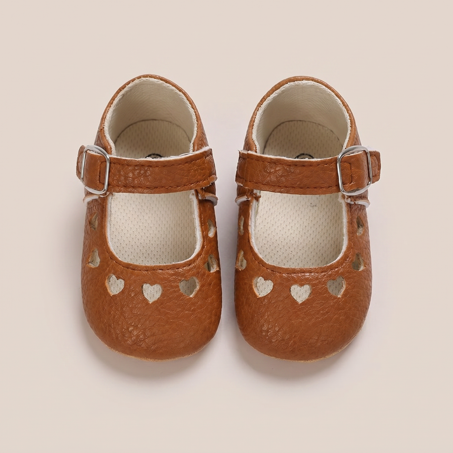 Heart Cutout Mary Jane Shoes