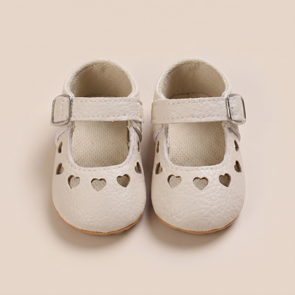 Heart Cutout Mary Jane Shoes