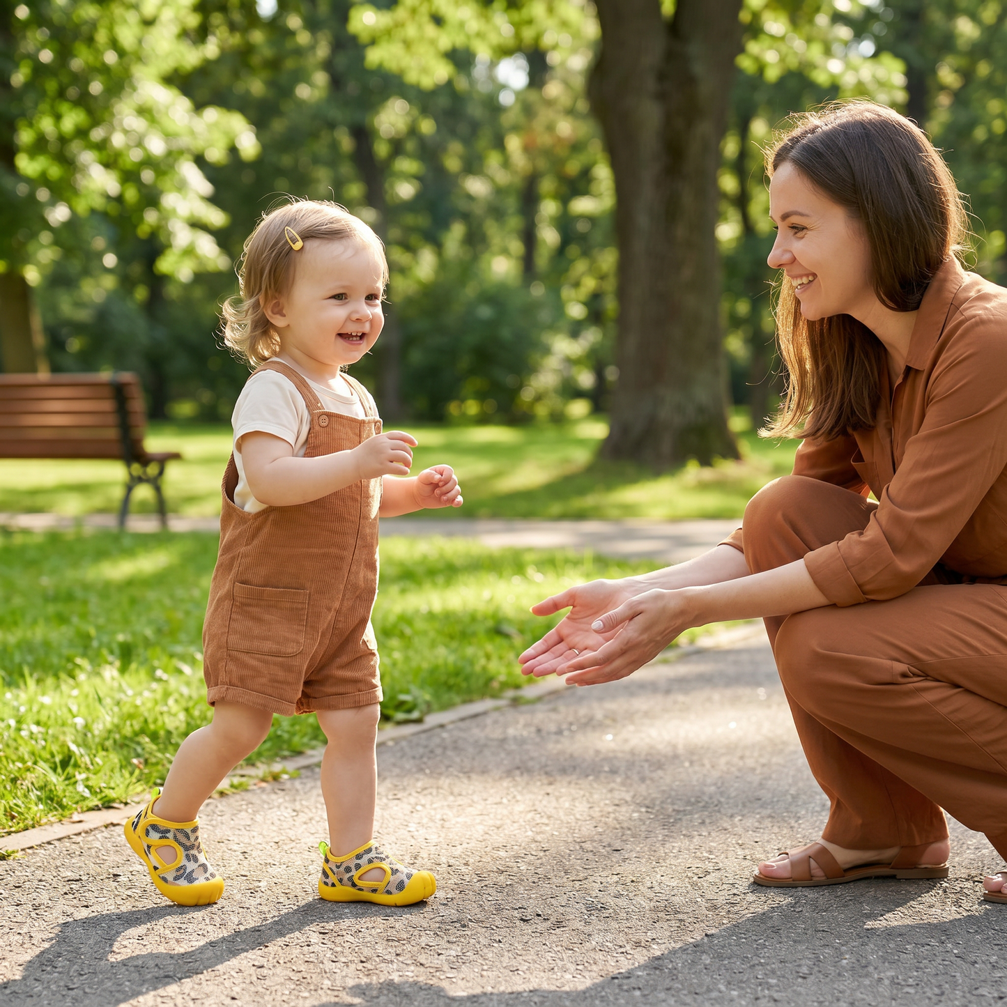 Summer Baby Sandals with Non-slip soles and Breathable Material