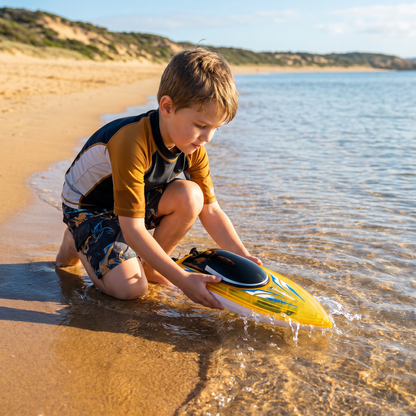 Electric Racing Boat for Fast Water Fun in Summer