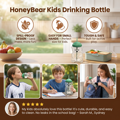 HoneyBear Kids Drinking Bottle