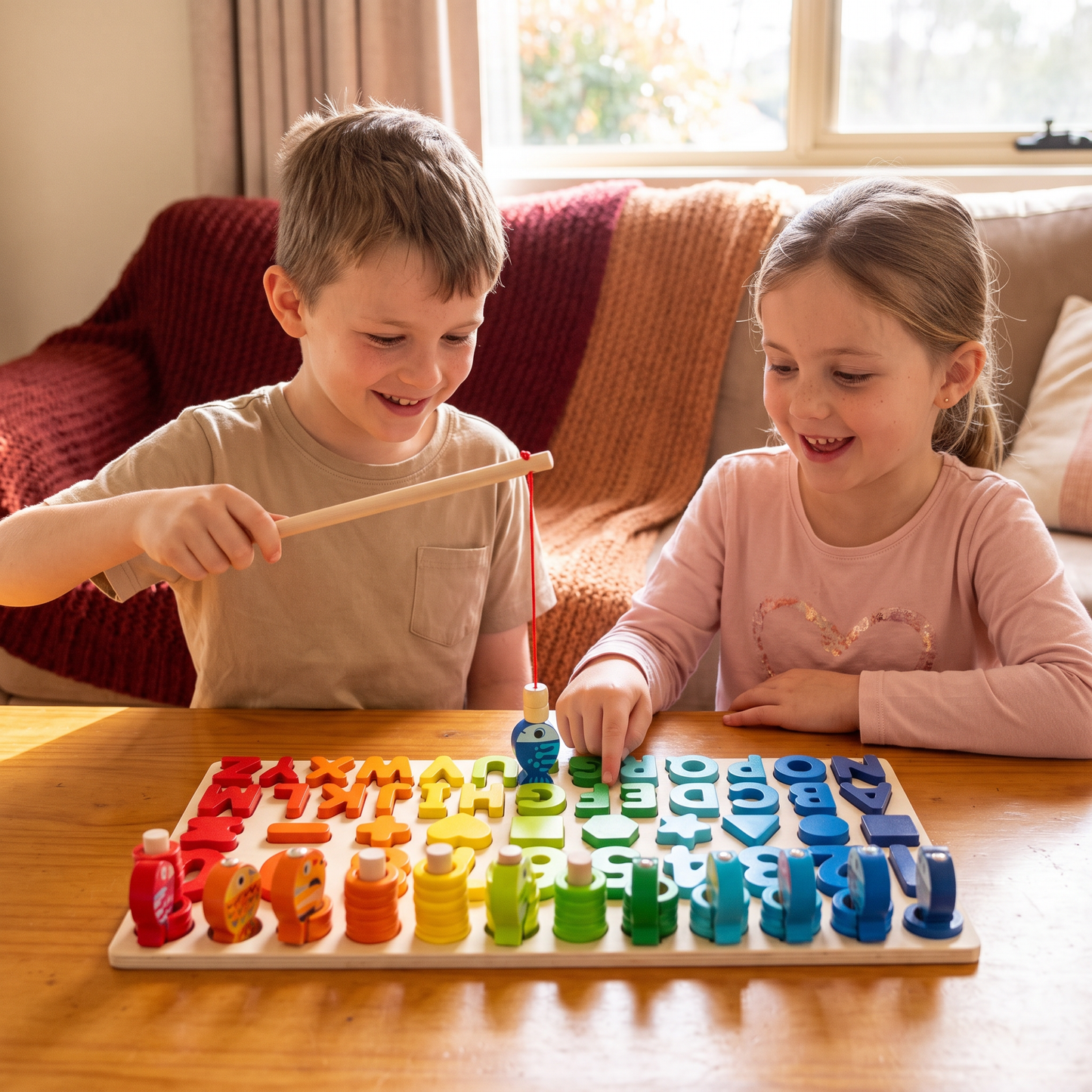 Skill Development – Montessori Wooden Activity Board
