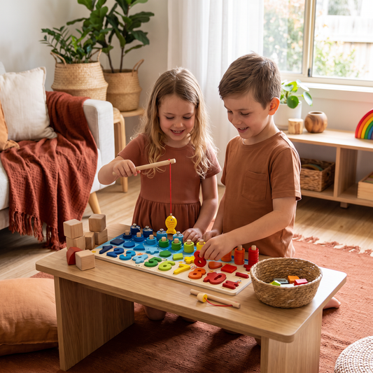 Skill Development – Montessori Wooden Activity Board