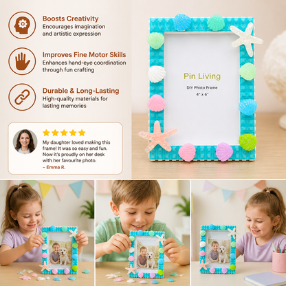DIY Building Blocks Photo Frame Craft Kit