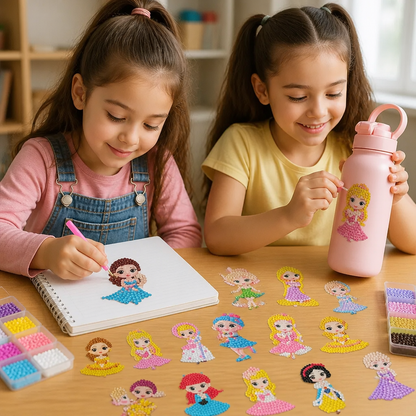 DIY Diamond Art Sticker Craft Kit for Kids