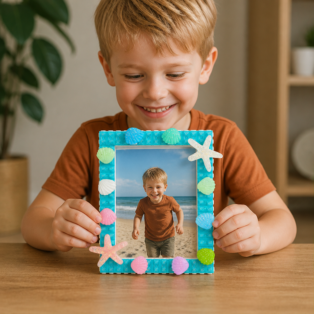 DIY Building Blocks Photo Frame Craft Kit