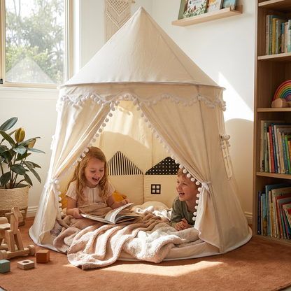 Cozy Kids Play Tent – A Charming Hideaway for Reading & Play