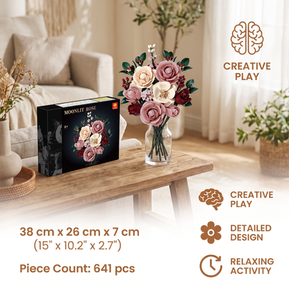 Flower Building Block Bouquet Set
