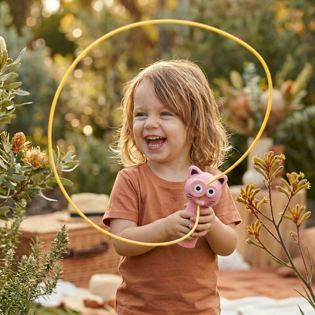 Cat-Themed Lasso Toy for Kids – Spinning Rope Launcher Fun