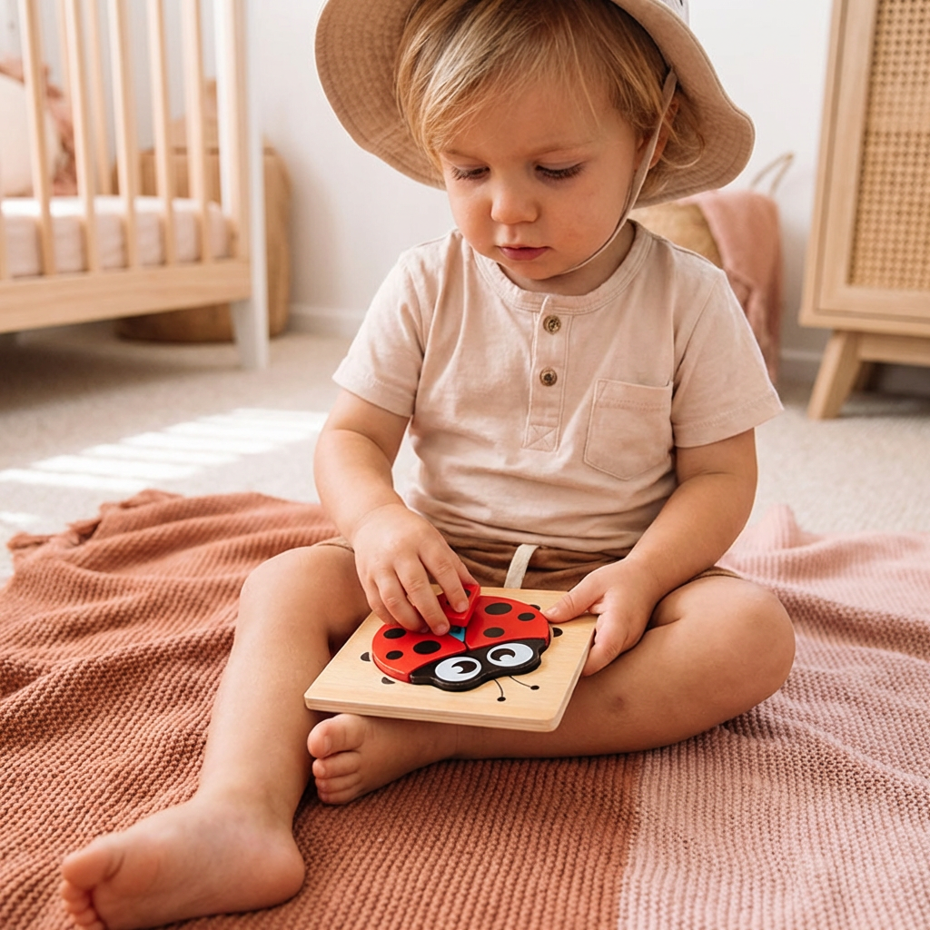 3D Wooden Puzzle for Kids – Educational Animal Learning Toy for Toddlers
