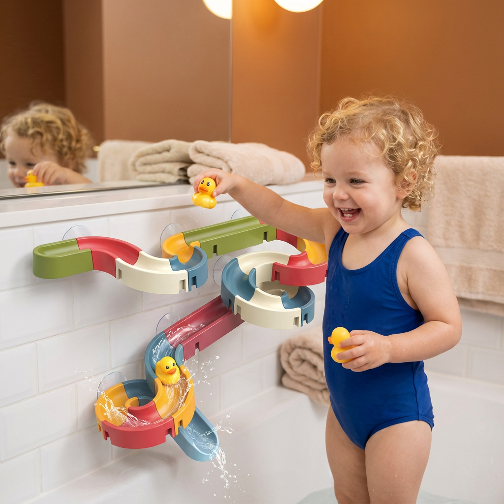 Sliding Ducks -  Kids Bathing Toy