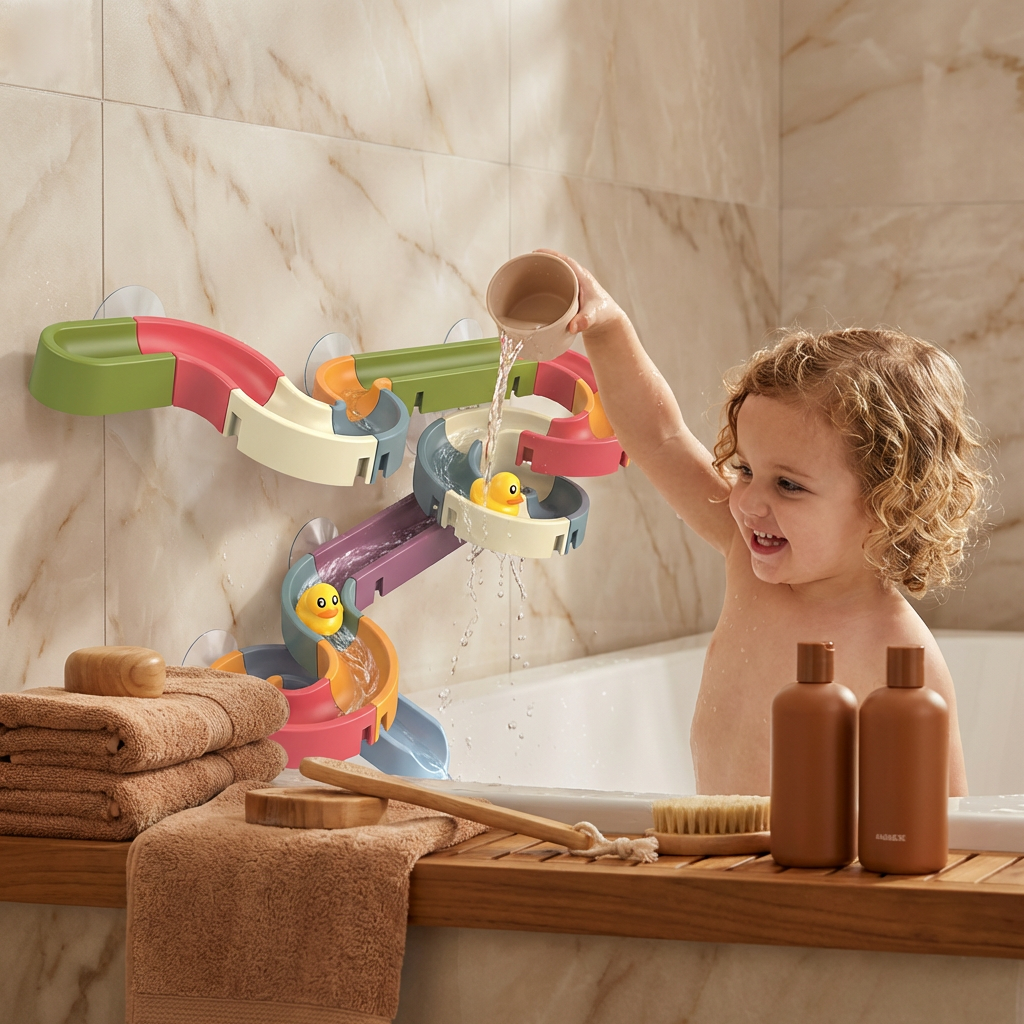 Sliding Ducks -  Kids Bathing Toy