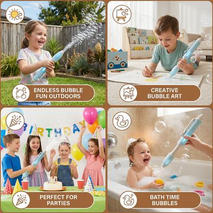 Magic Bubble Blaster Pen – Automatic Bubble Wand for Kids