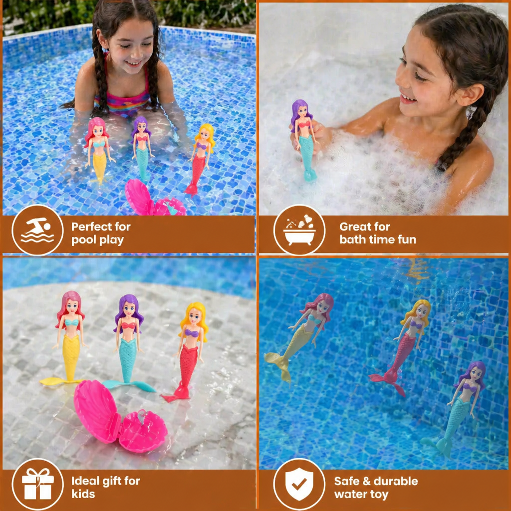 Magical Mermaid Water Toy