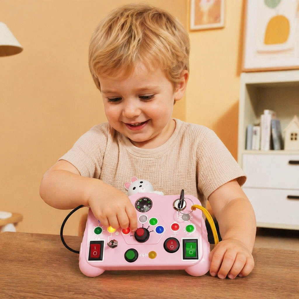 Montessori Activity Toy for Kids – Educational Game to Support Motor Skills, Understanding & Creativity