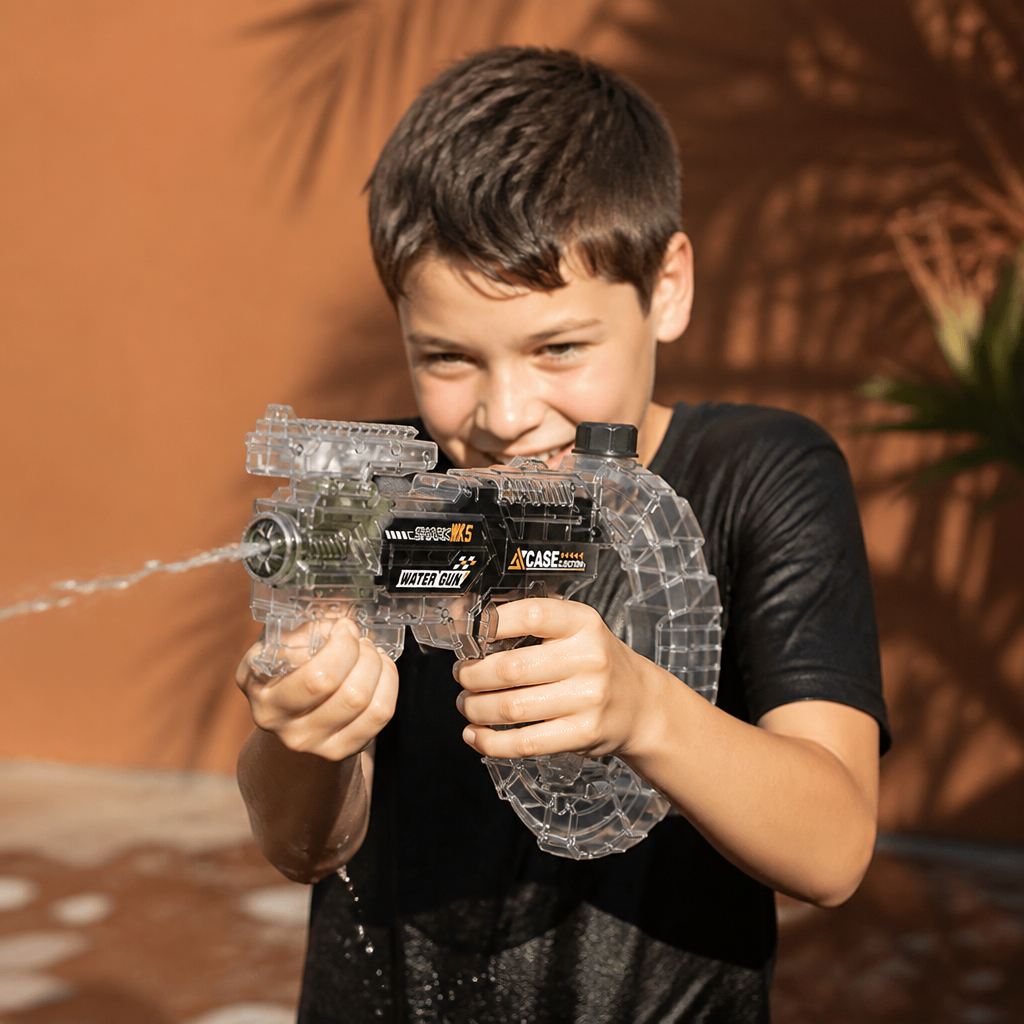 Electric Space Water Gun with Circular Tank