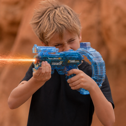 Electric Space Water Gun with Circular Tank