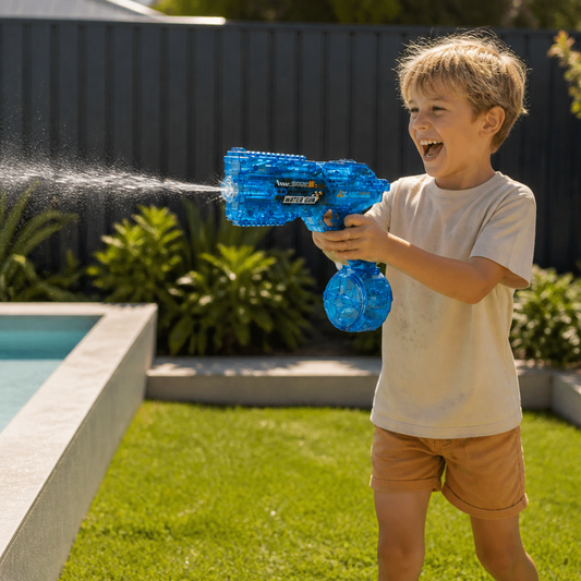 Electric Space Water Gun with Circular Tank
