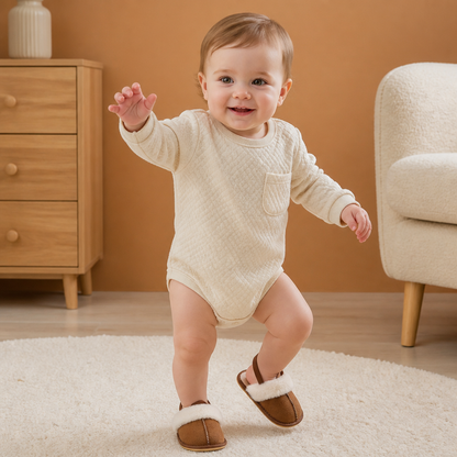 Cozy Baby Non-Slip Shoes with Soft Sole for Indoor & Outdoor Use