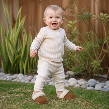 Cozy Baby Non-Slip Shoes with Soft Sole for Indoor & Outdoor Use