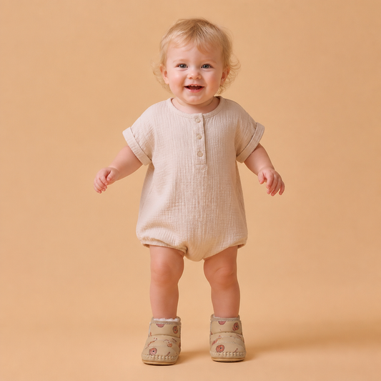 Warm Baby Winter Boots – Soft-Soled Lined Shoes for Babies & Toddlers