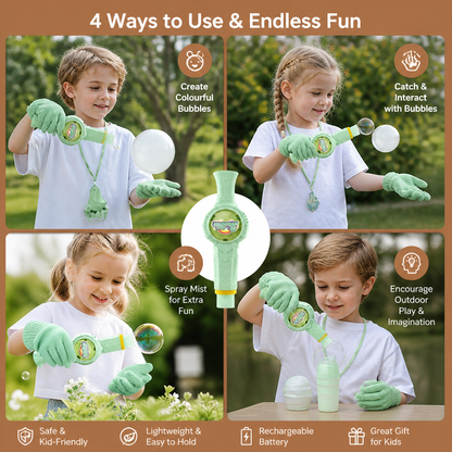 Interactive Bubble Ball Racket Toy for Kids