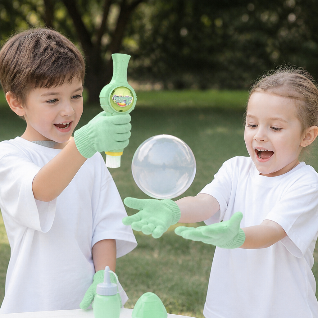 Interactive Bubble Ball Racket Toy for Kids