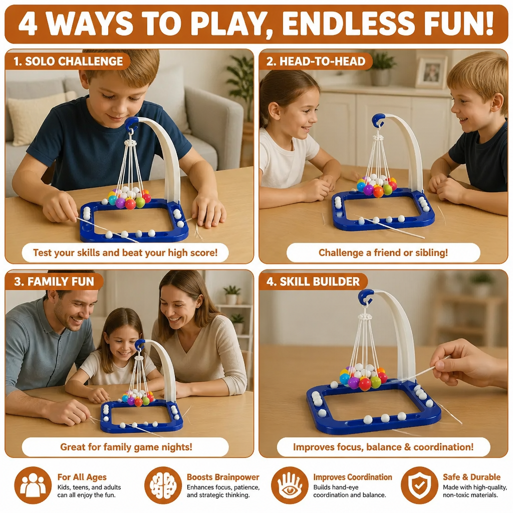 Balance Swing Bead Game – Interactive Family Skill Challenge