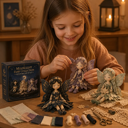 Fairy DIY Sewing Kit for Kids – Make Enchanting Fairy Dolls with Fabric, Accessories & Instructions